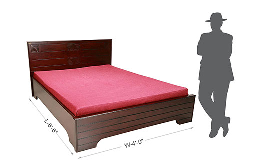 Japani Bed-4 Feet