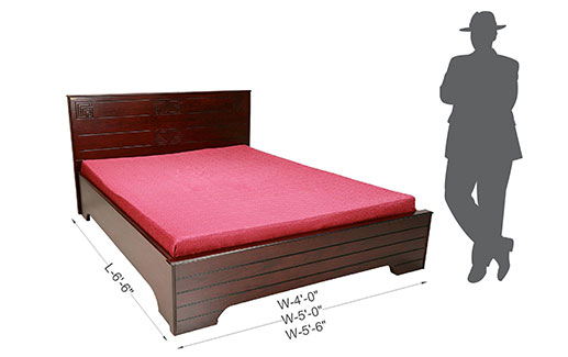 Japani Bed-5 Feet