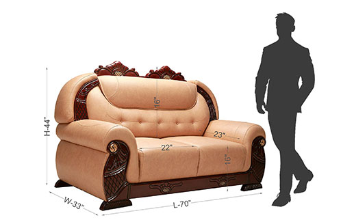 Crown Sofa 2-Seater