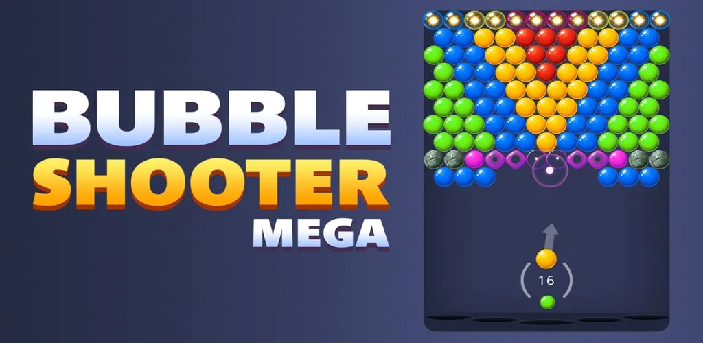 Bubble Shooter Mega