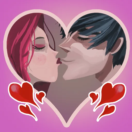 Cinema lovers : Hidden kiss
