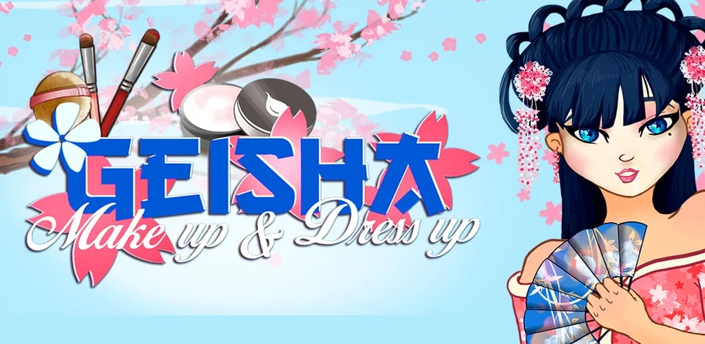 Geisha make up & Dress up