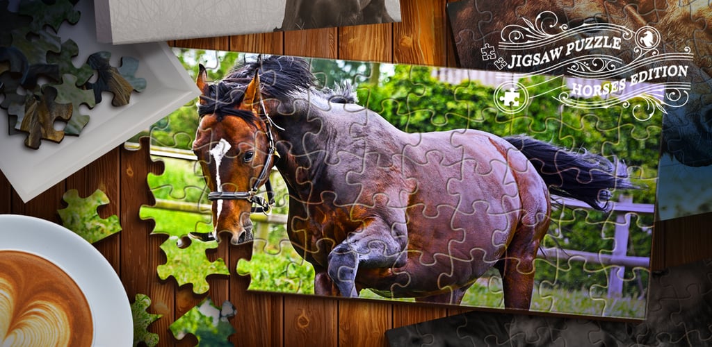 Jigsaw Puzzle Horses Edition