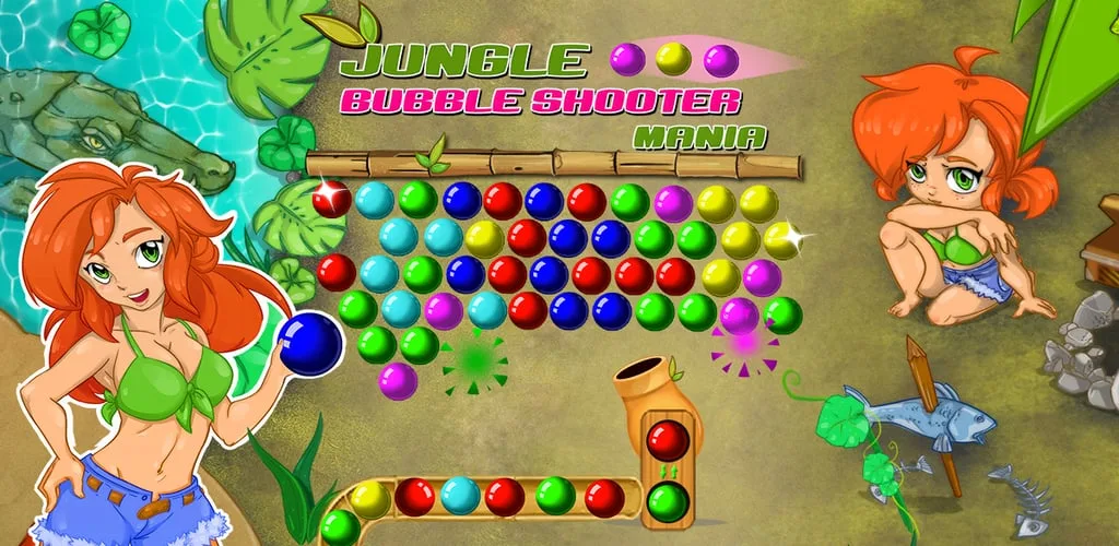 Jungle Shooter Bubble Mania