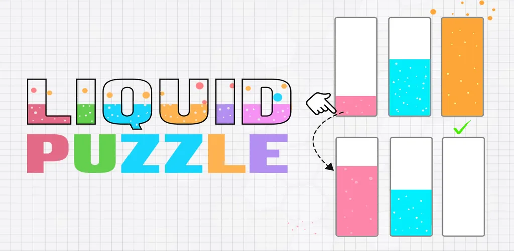 Liquid puzzle : sort the color