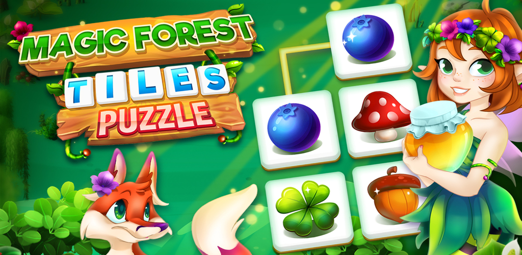 Magic Forest : Tiles puzzle