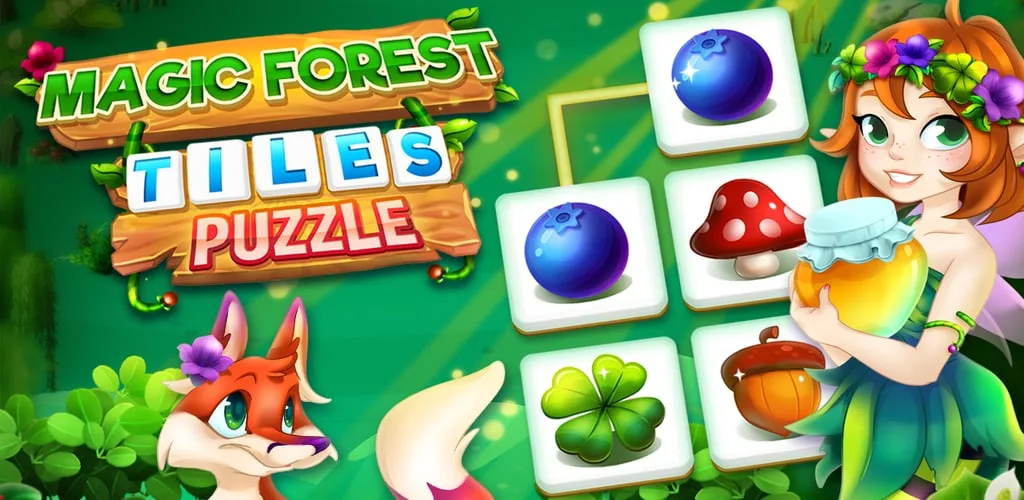 Magic Forest : Tiles puzzle