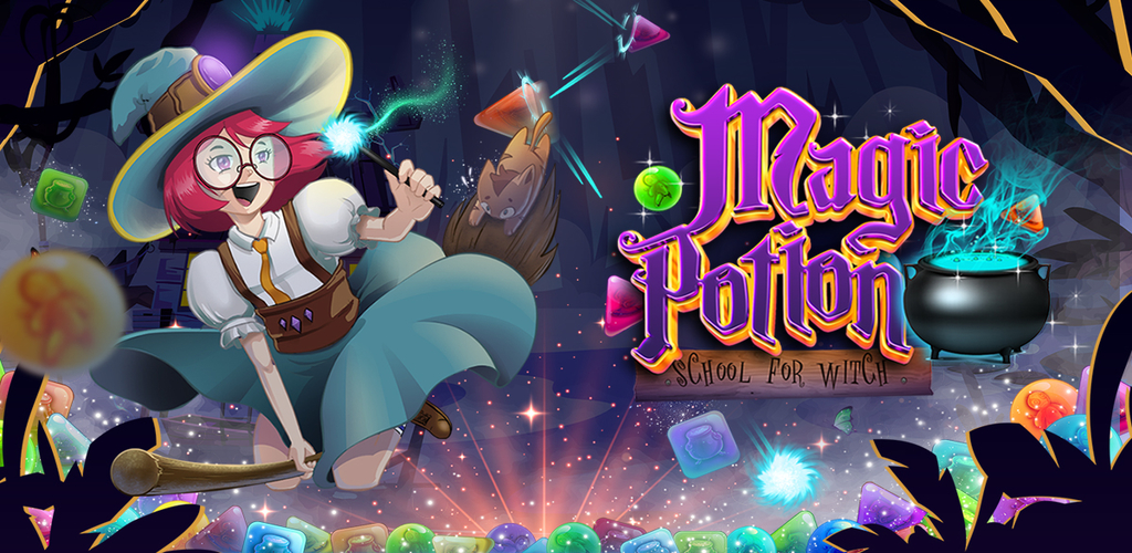 Magic Potion School for Witch