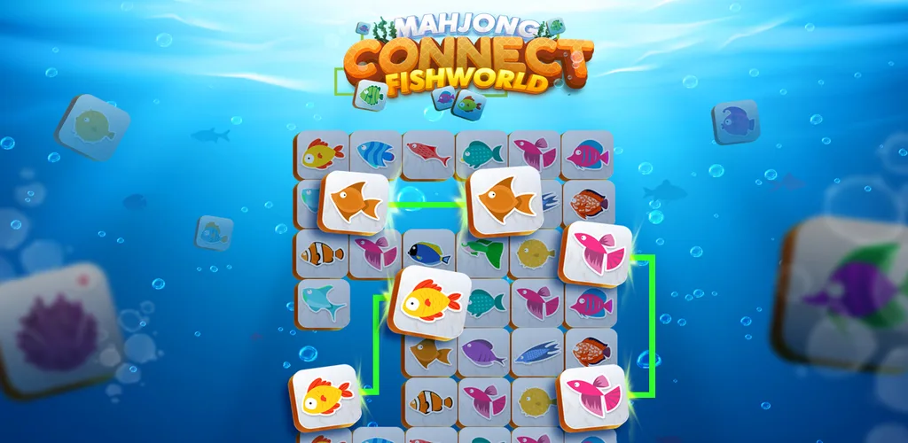 Mahjong Connect Fish World