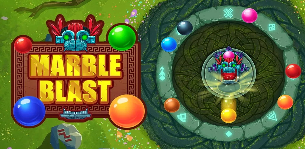Marble Blast - Luxor jungle