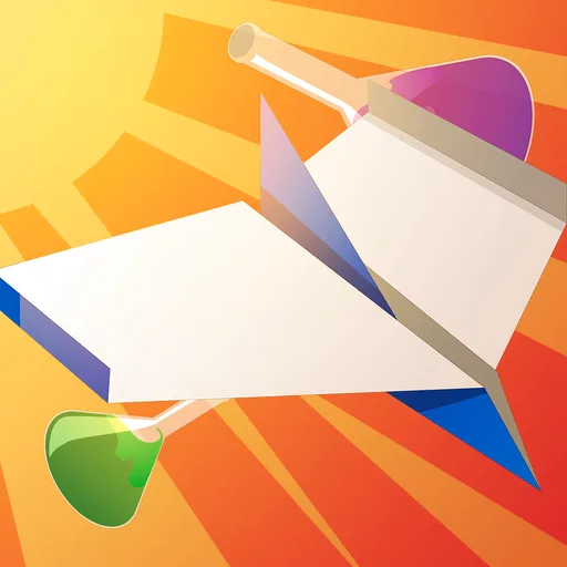 Paper Plane : The crazy lab