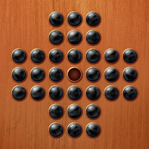 Peg Solitaire Deluxe !