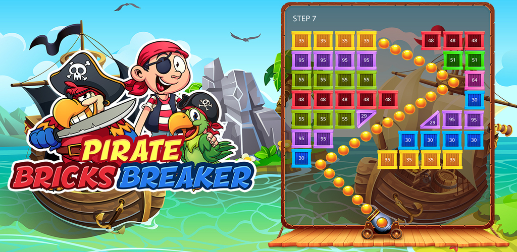 Pirate Bricks Breaker