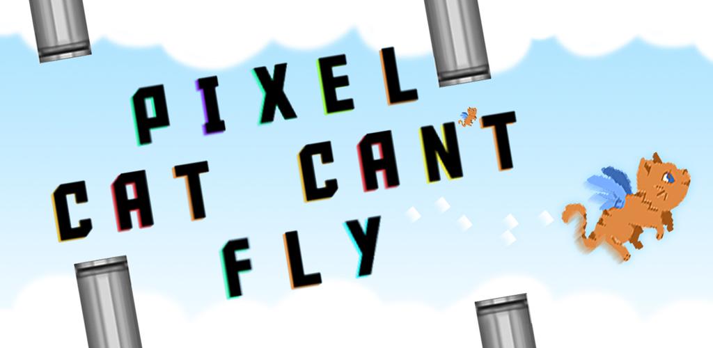 Pixel Cat Can't Fly