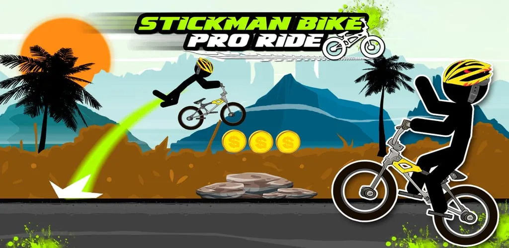 Stickman Bike : Pro Ride