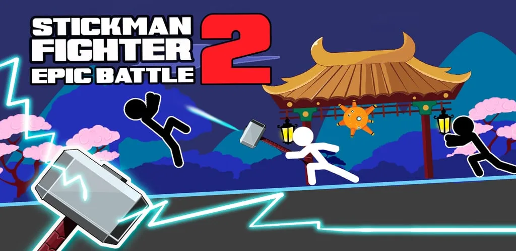 Stickman Fighter Epic Battle 2