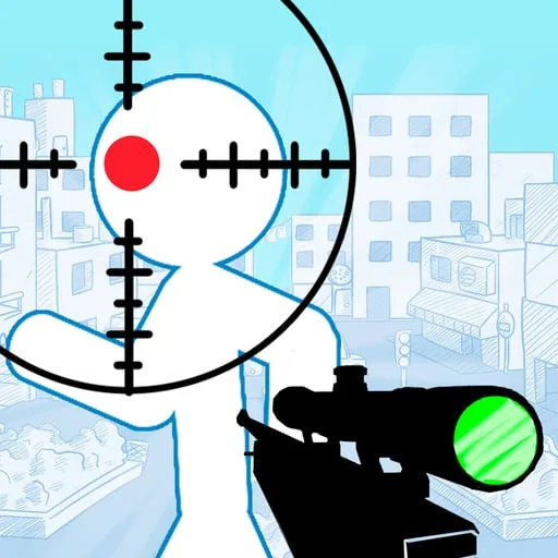 Stickman sniper : Tap to kill