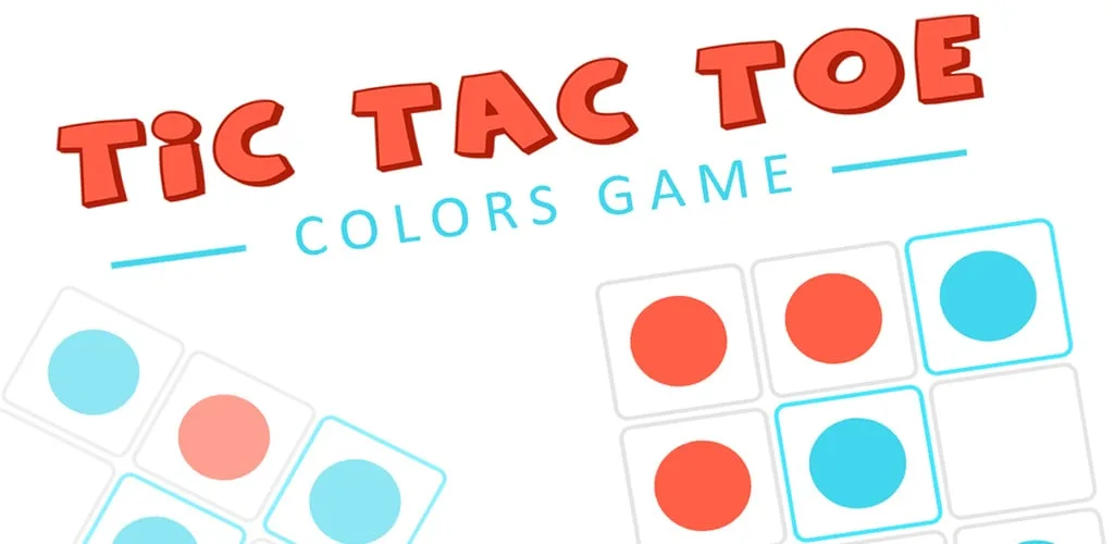 Tic Tac Toe : Colors Game