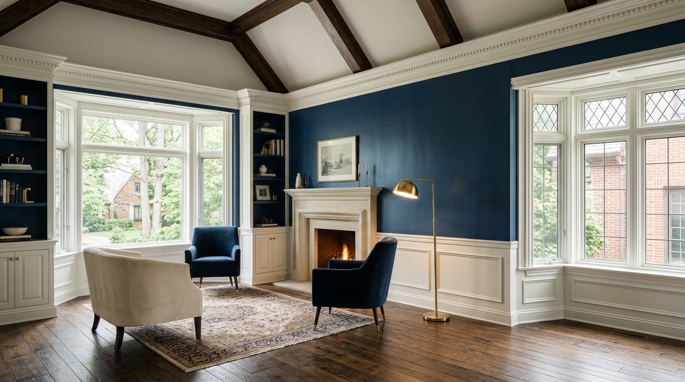 Benjamin Moore Hale Navy (HC-154) Review: The Perfect Classic Blue for Indianapolis Homes