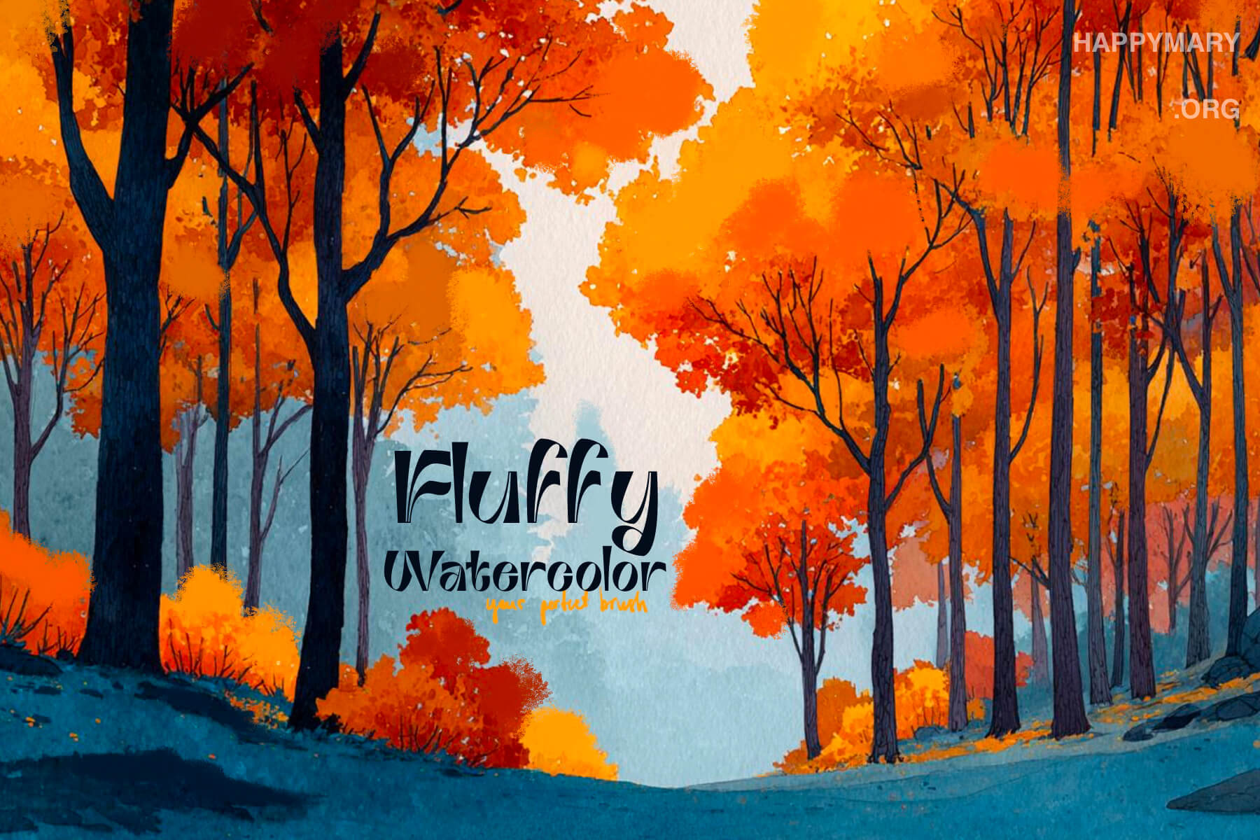 Fluffy Watercolor