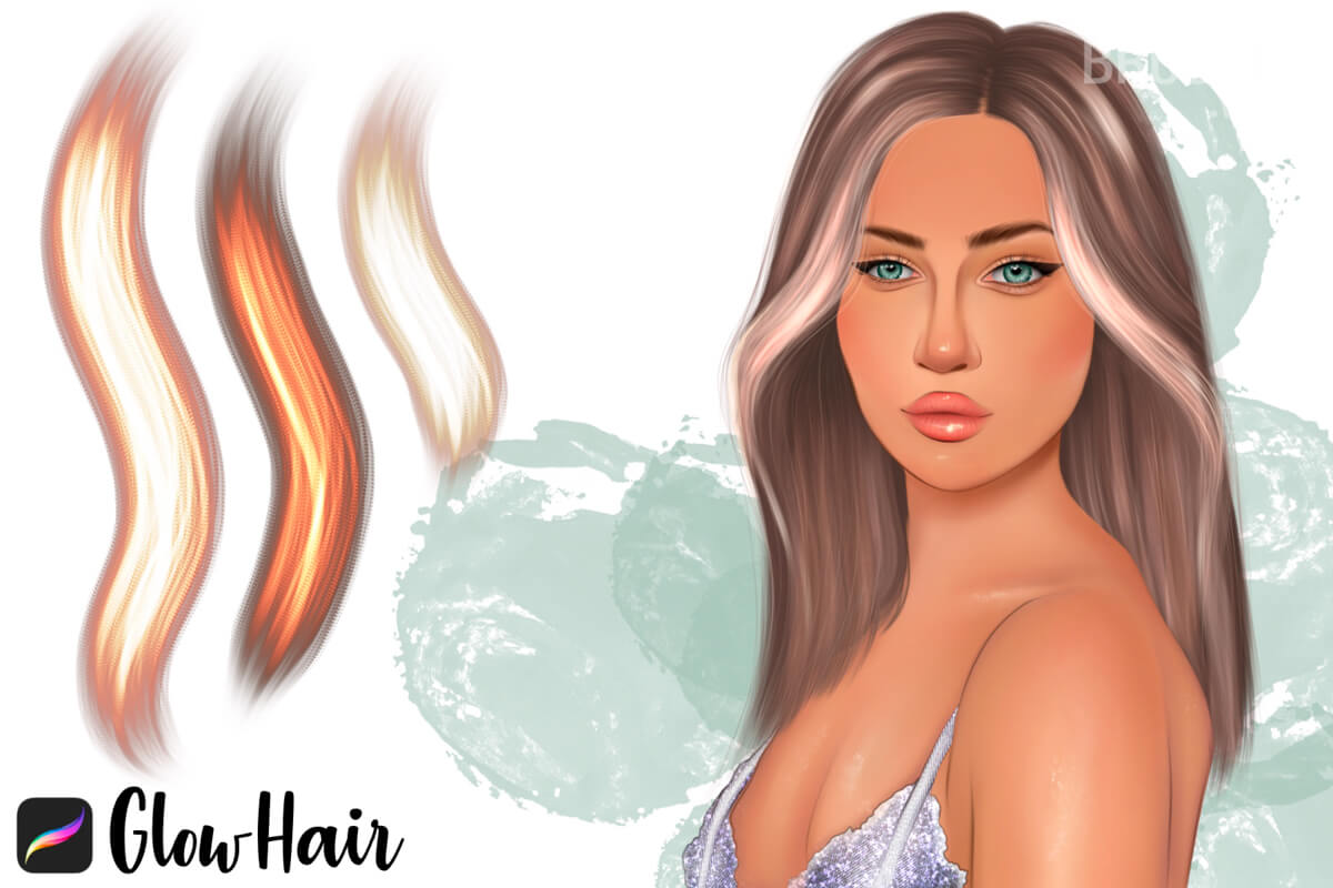 Glow Hair preview 3
