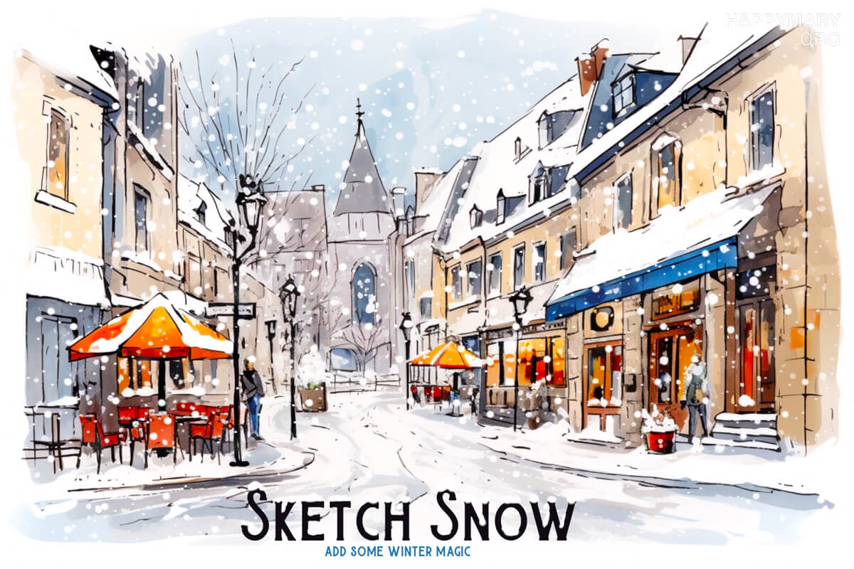 Sketch Snow