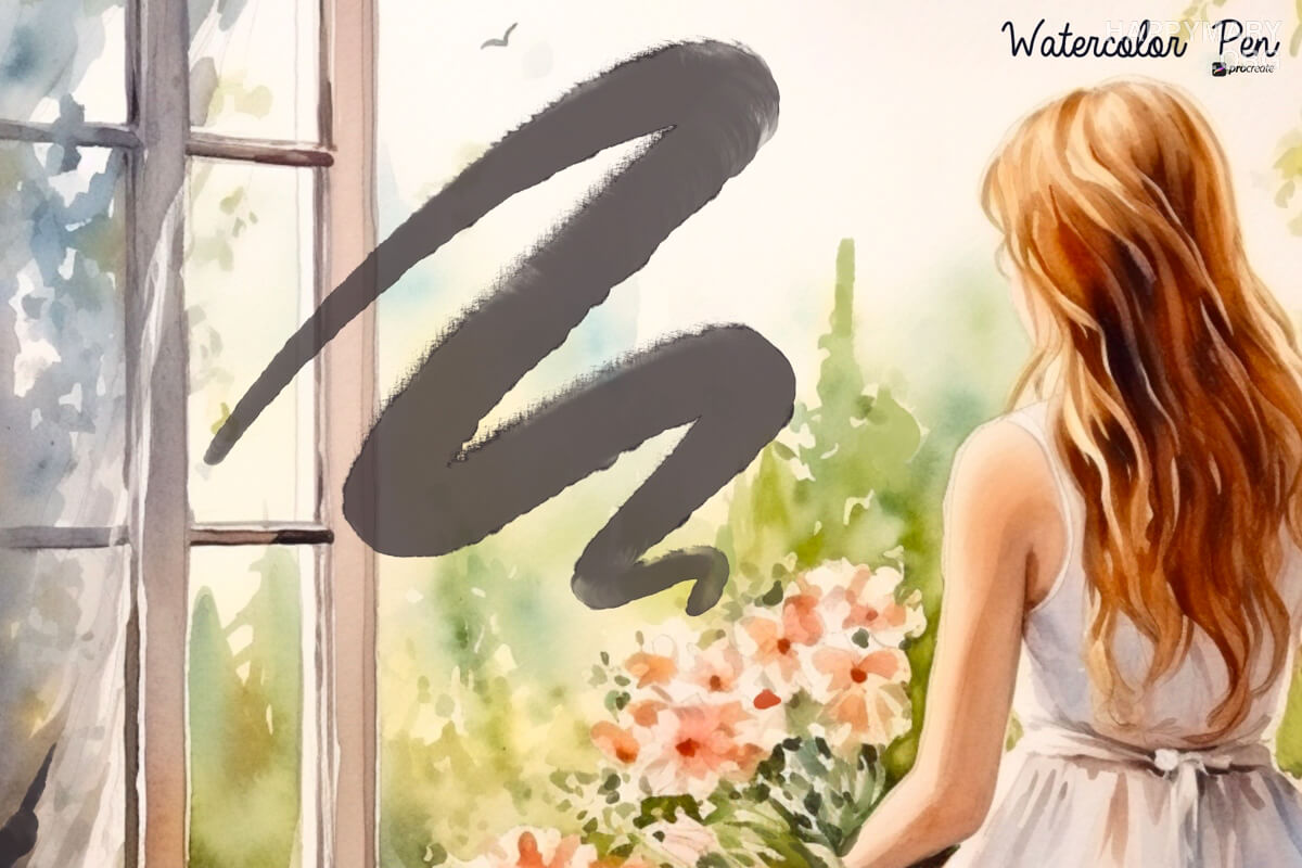 Watercolor Pen preview 2