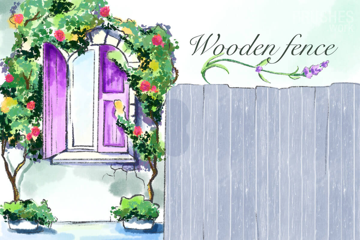 Wooden Fence