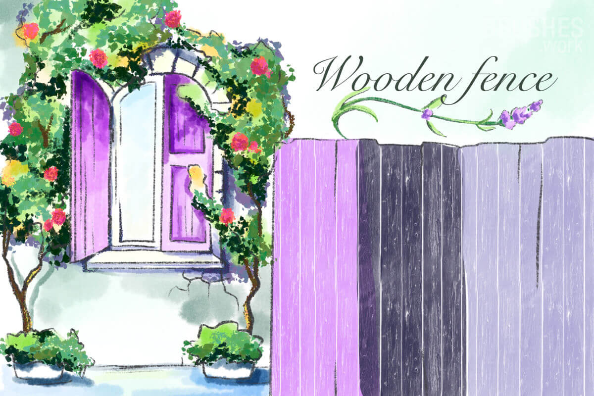 Wooden Fence preview 2