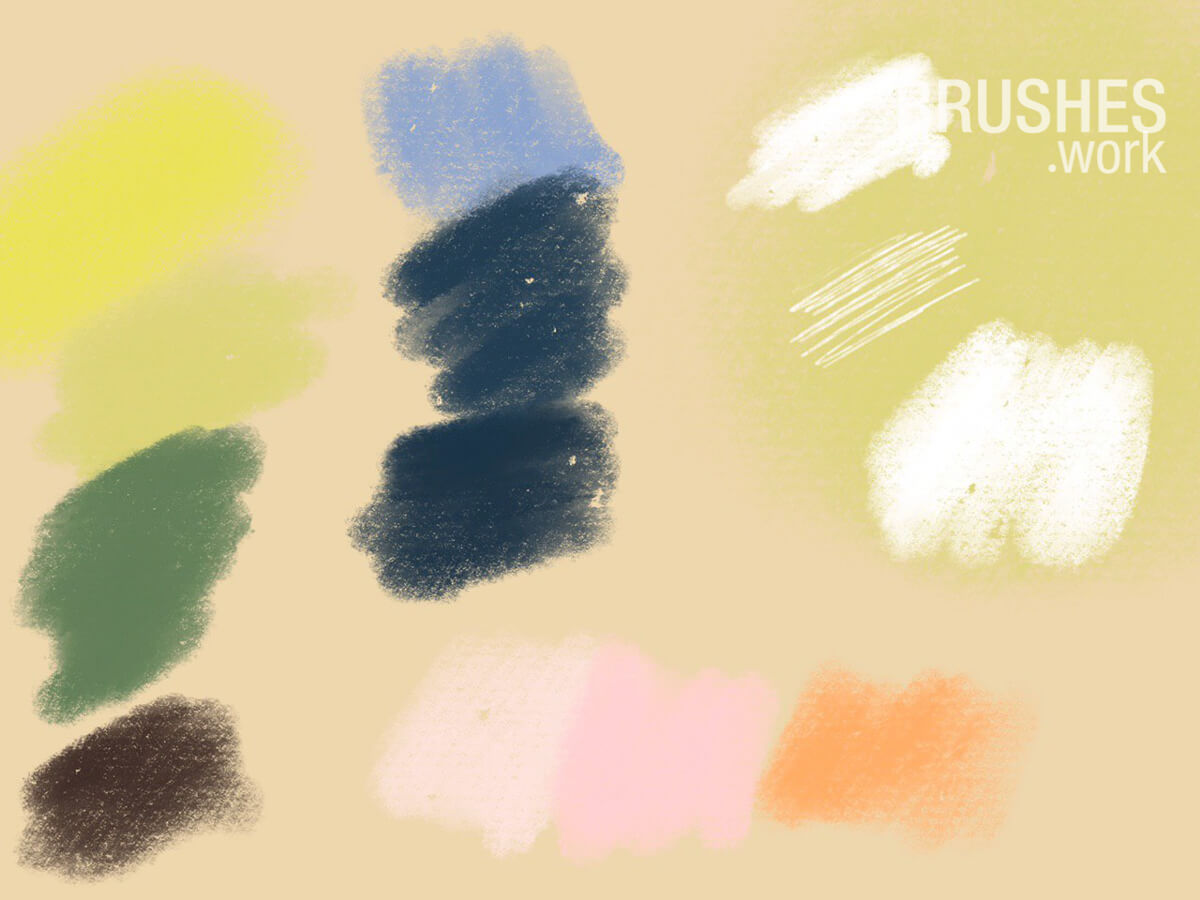 19Oil Pastel On Canvas preview 2