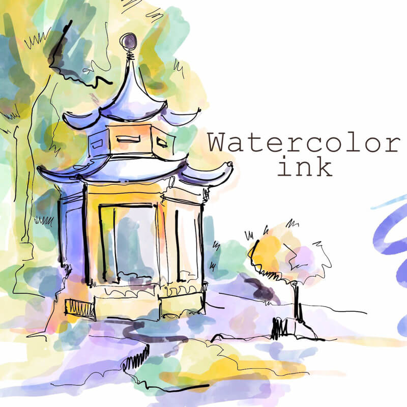 Watercolor Ink