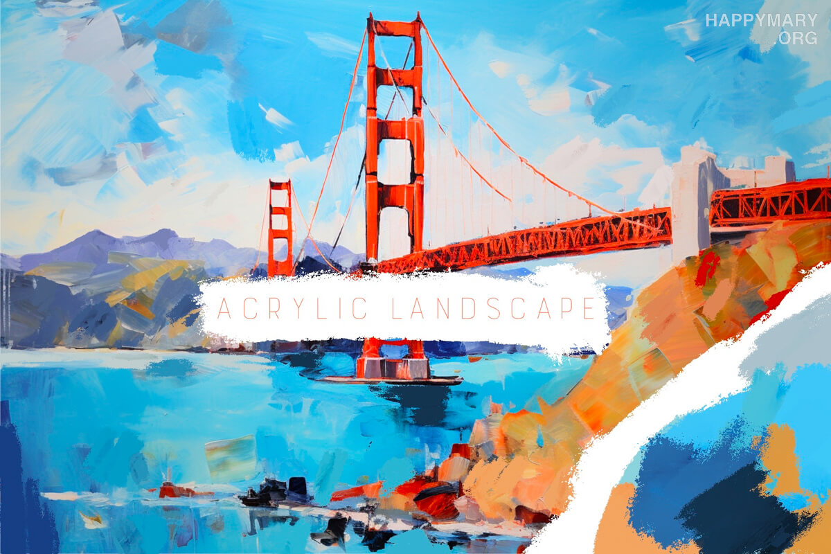 Acrylic Landscape preview 2