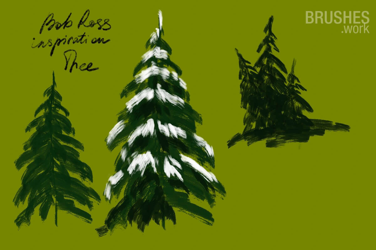 Bobross Tree preview 2
