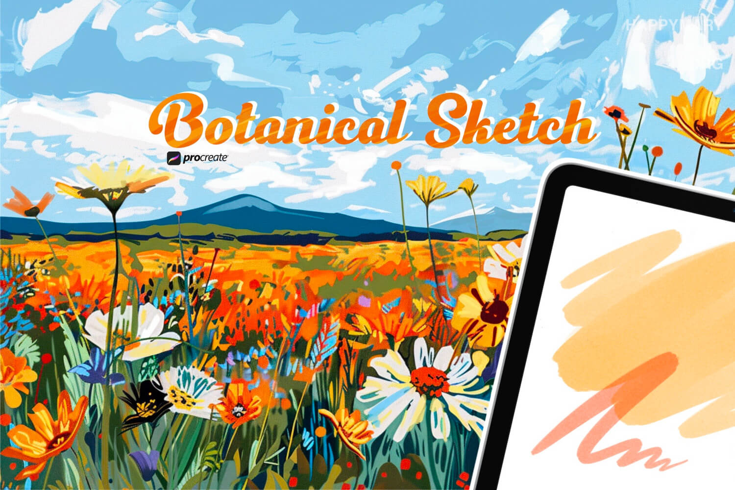 Botanical Sketch preview 2