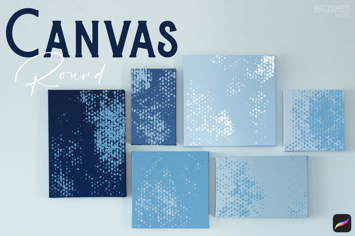 Canvas Round