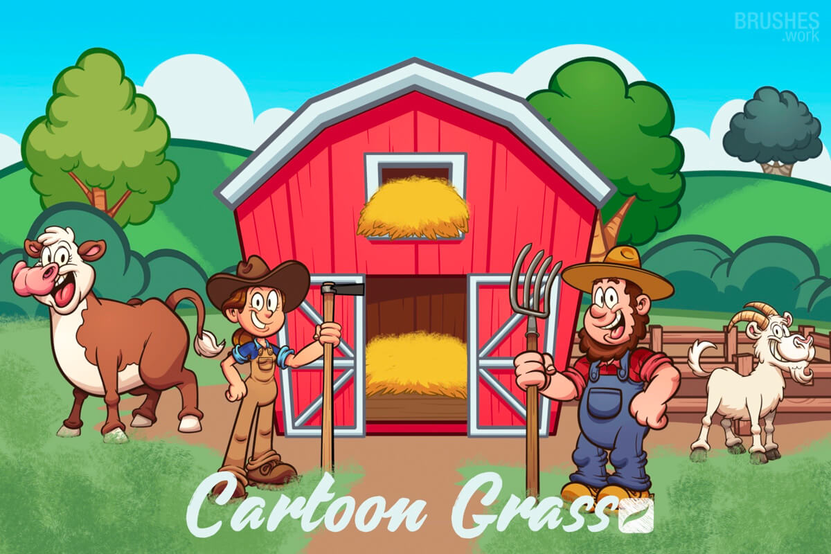 Cartoon Grass