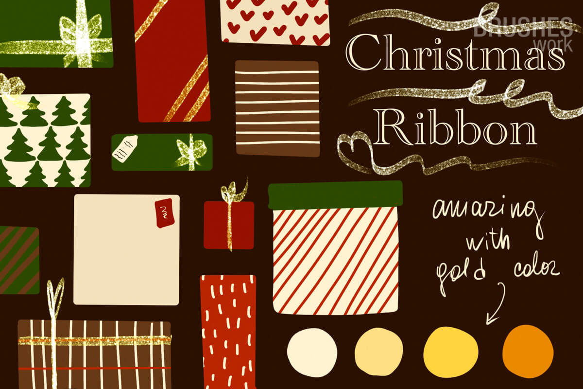 Christmas Ribbon preview 3