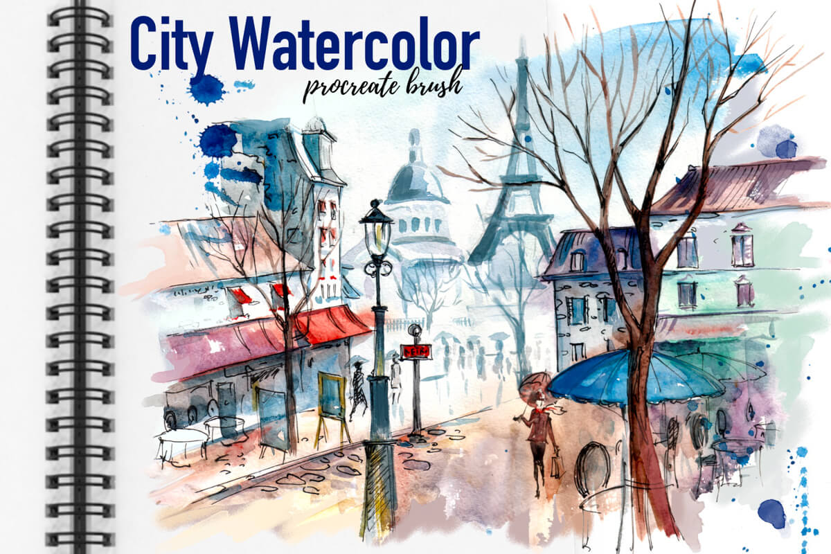 City Watercolor