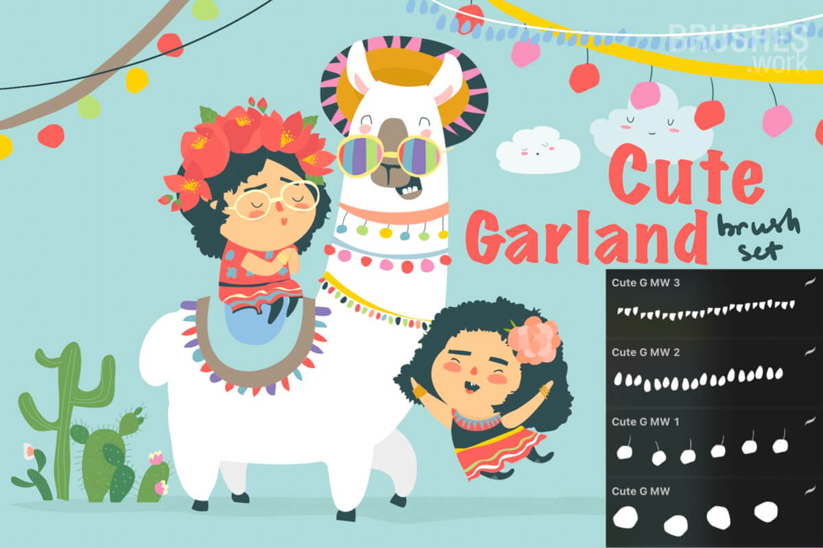 Cute Garland preview 2