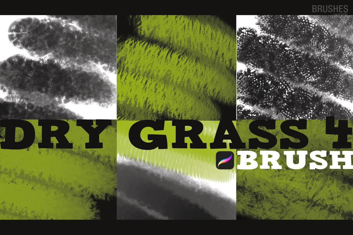 Dry Grass 4 Set