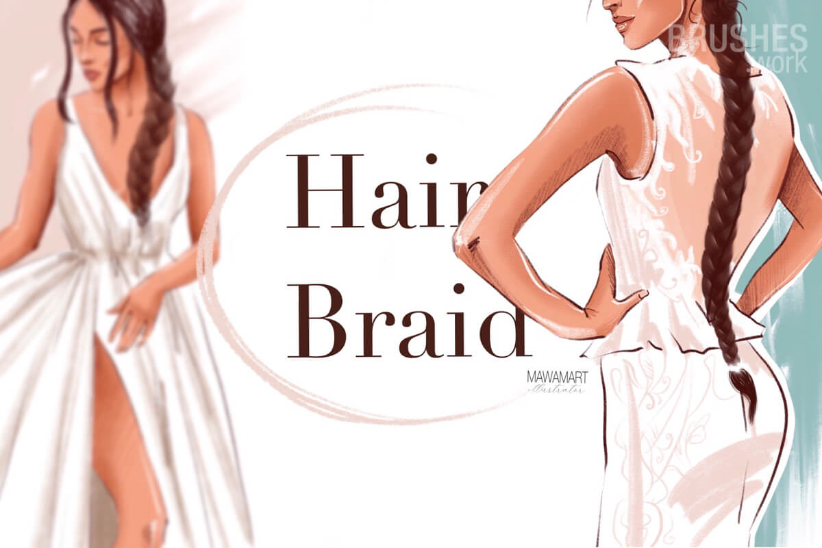 Hair Braid preview 2