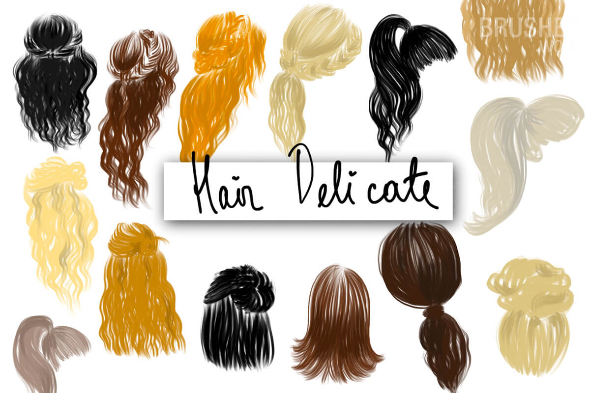 Hair Delicate preview 2