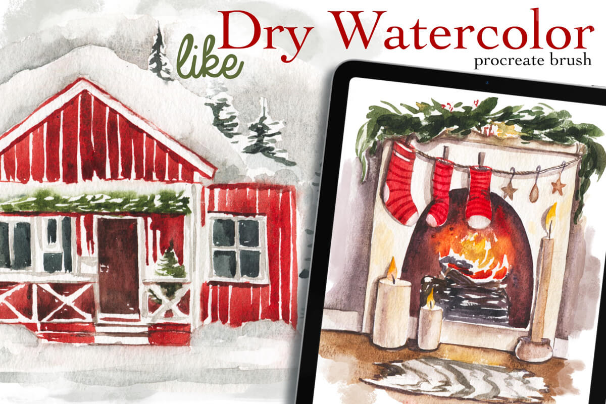 Like Dry Watercolor