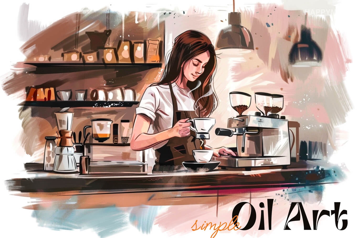 Oil Art Simple
