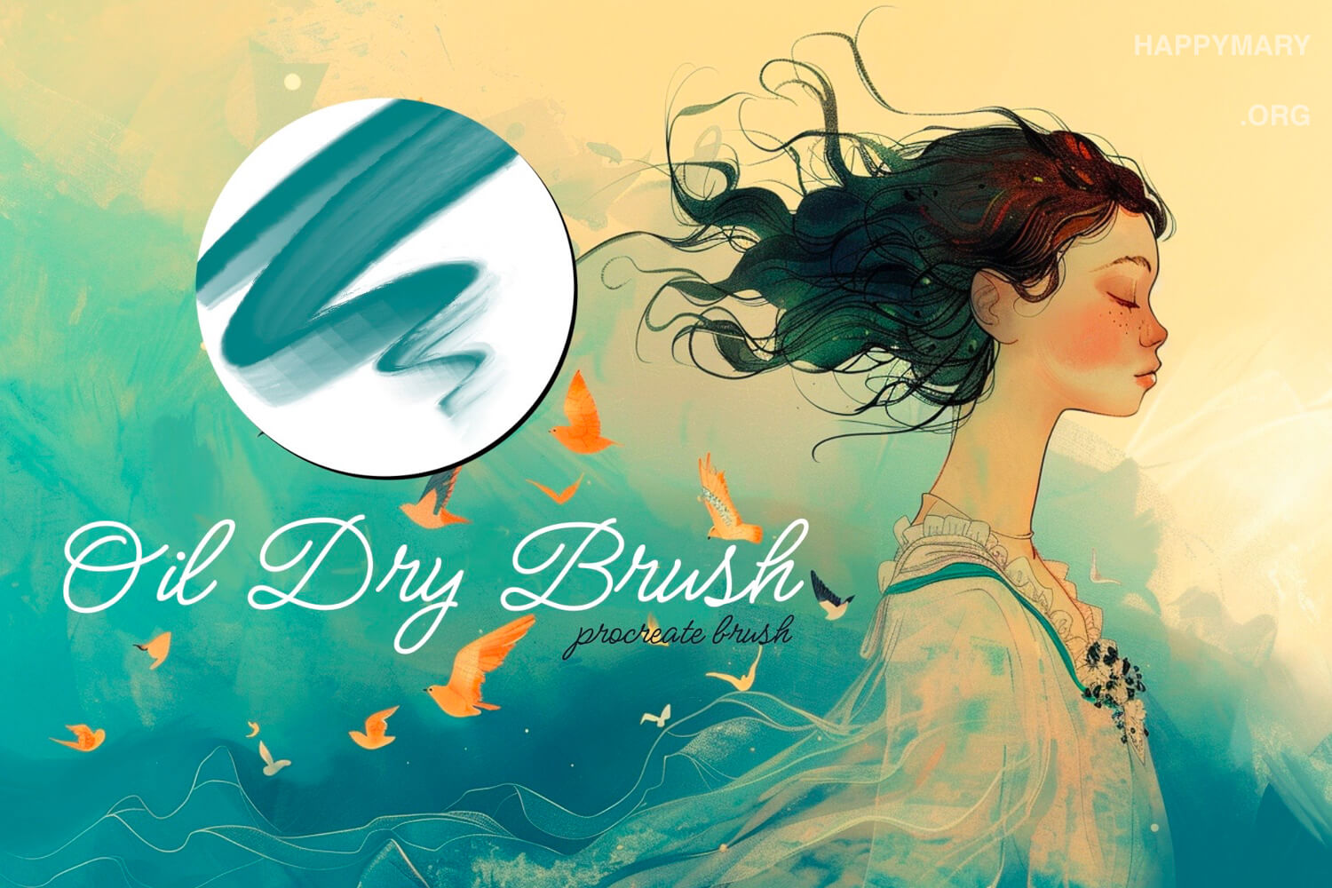 Oil Dry Brush preview 2