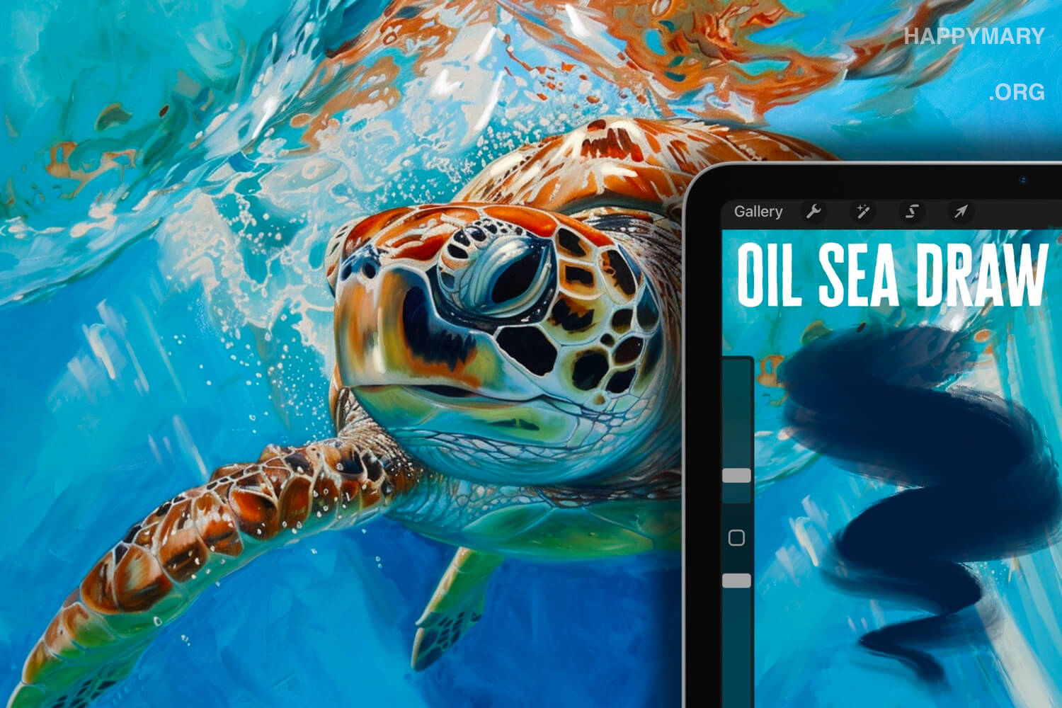 Oil Sea Draw