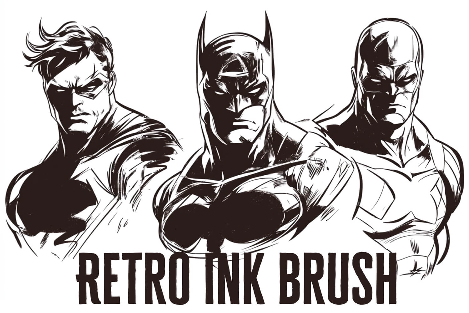 Retro Ink Brush