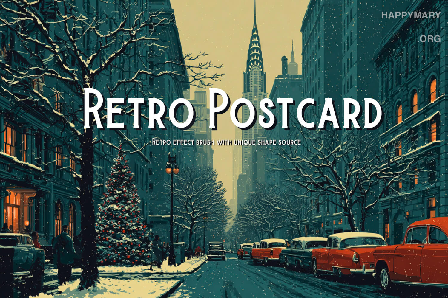 Retro Postcard