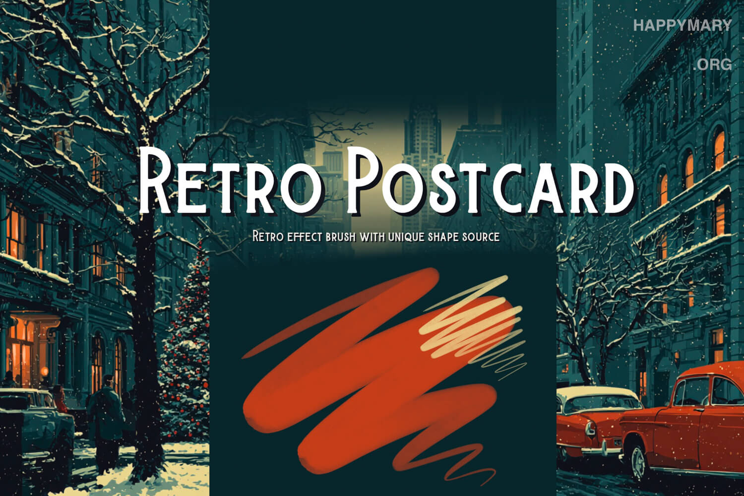 Retro Postcard preview 2