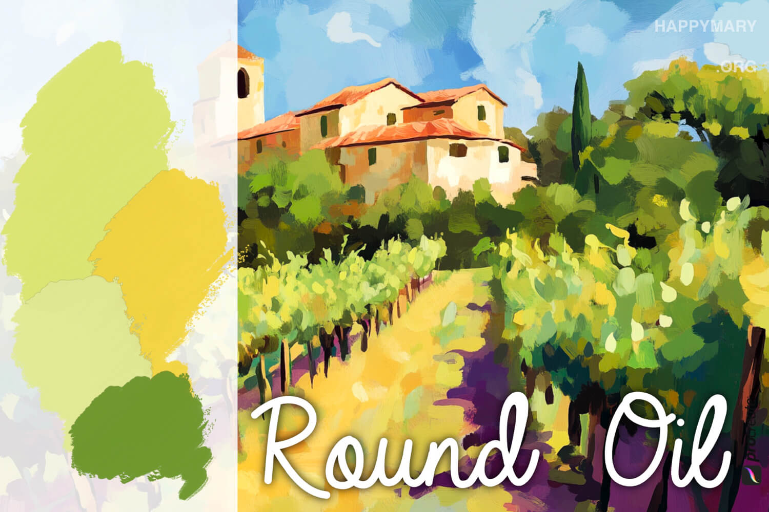 Round Oil
